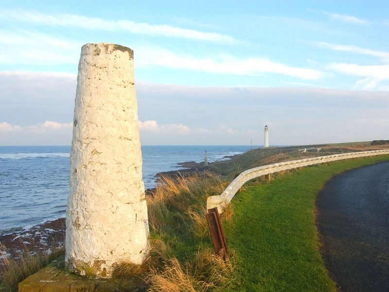 Scurdie Ness lighthouse