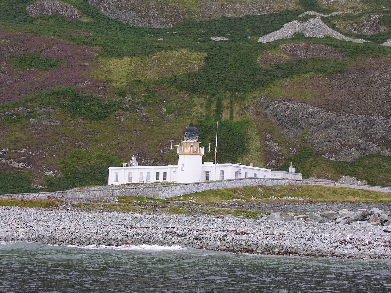 Ailsa Craig lighthouse